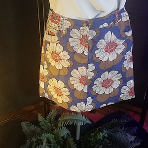 Boden Floral Skirt